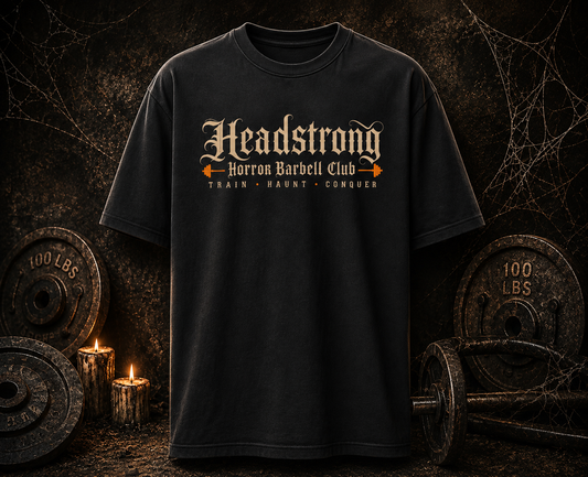 Horror Barbell Premium Heavyweight Tee