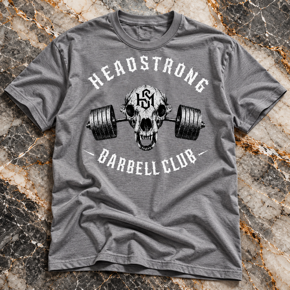 Headstrong Barbell Club Premium Heavyweight Tee