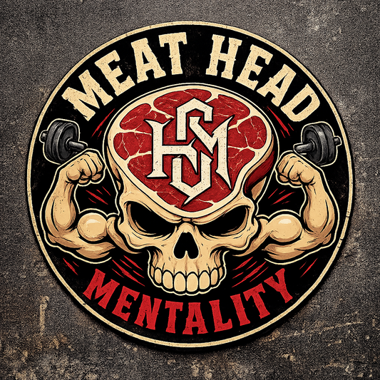 Meathead Mentality Sticker