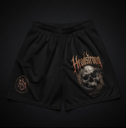 Snake Unisex mesh shorts
