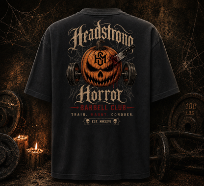 Horror Barbell Premium Heavyweight Tee