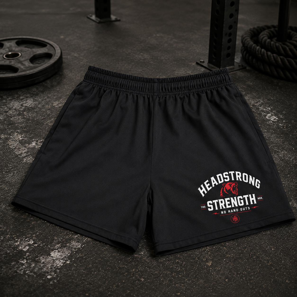 Headstrong Strength Unisex Athletic Shorts