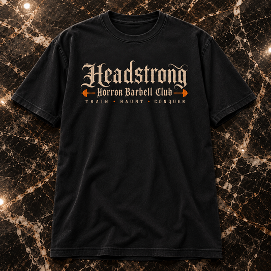 Horror Barbell Premium Heavyweight Tee
