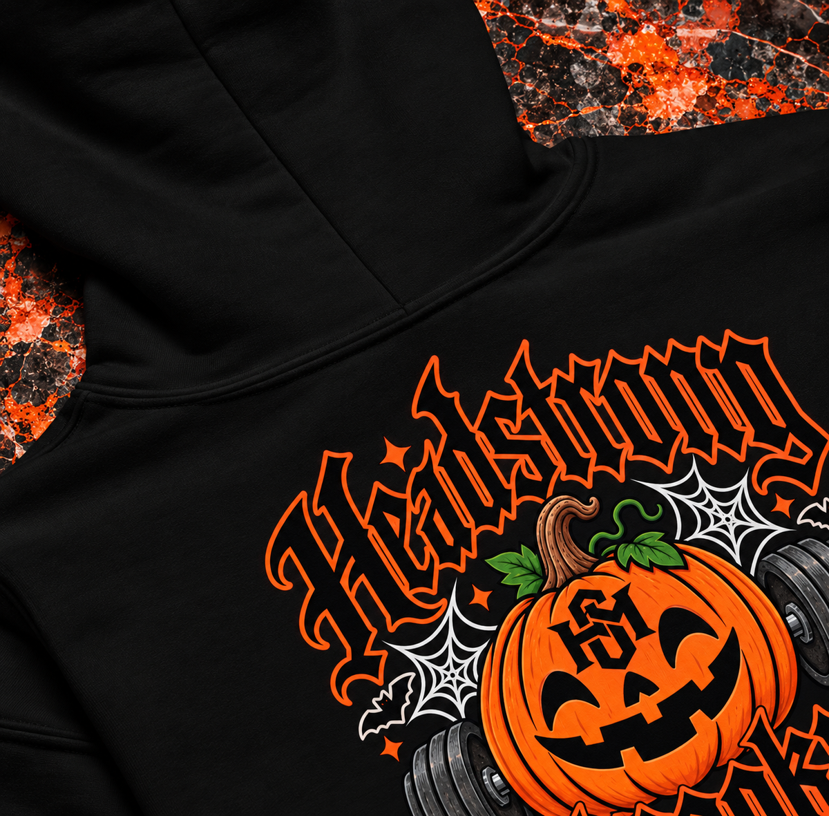 Spooky Barbell Club Youth Heavy Hoodie