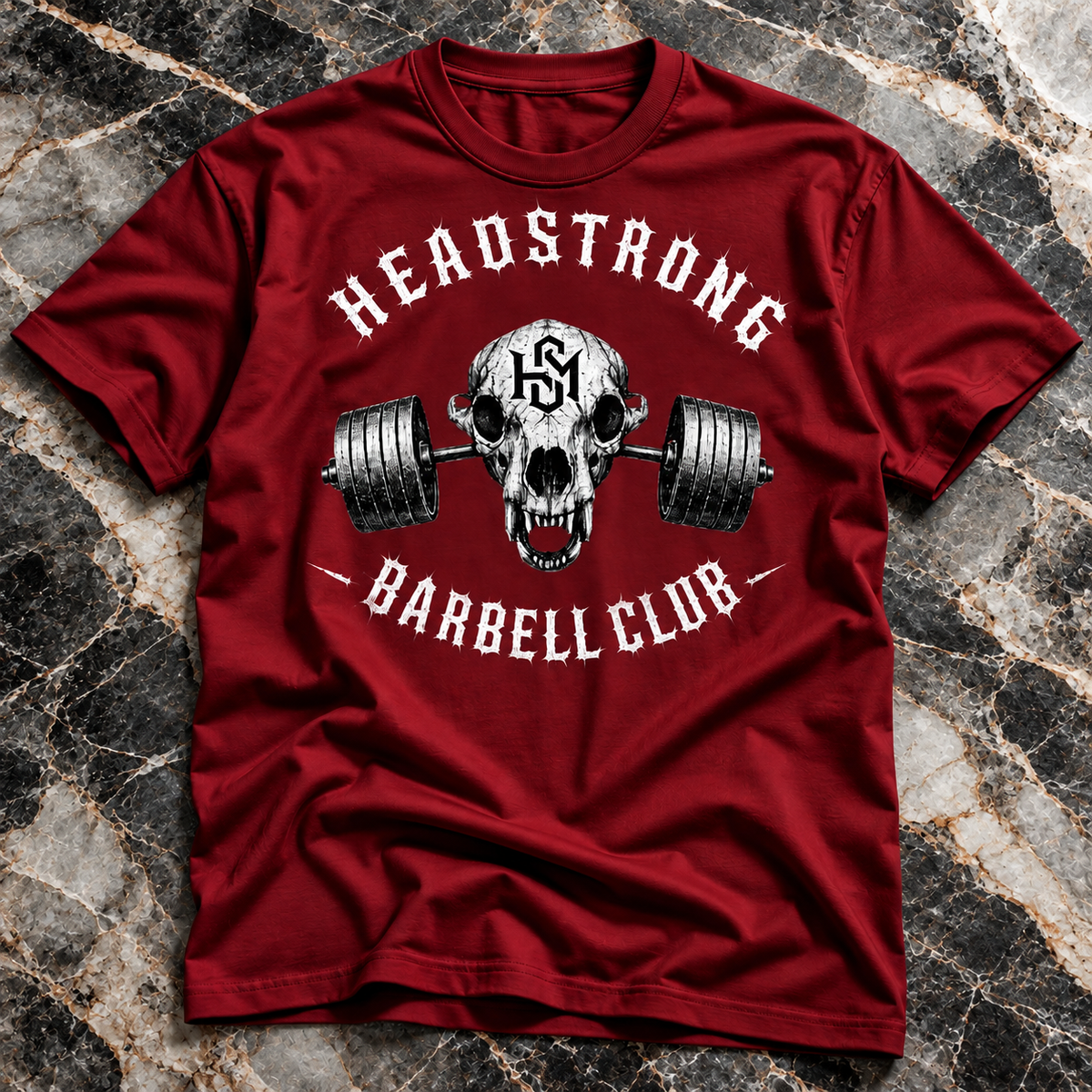 Headstrong Barbell Club Premium Heavyweight Tee