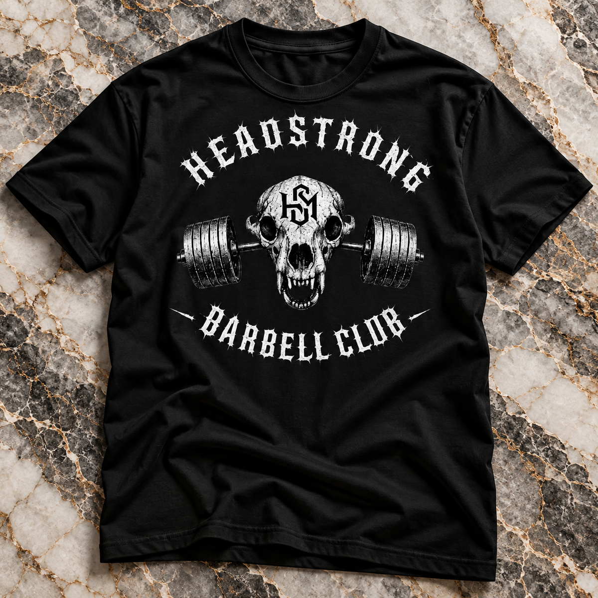 Headstrong Barbell Club Premium Heavyweight Tee