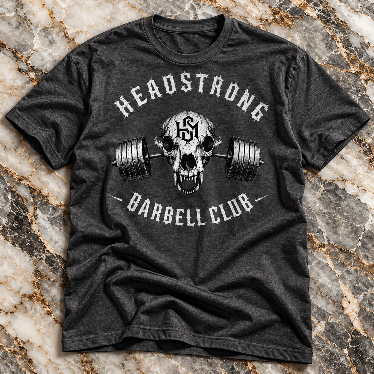 Headstrong Barbell Club Premium Heavyweight Tee