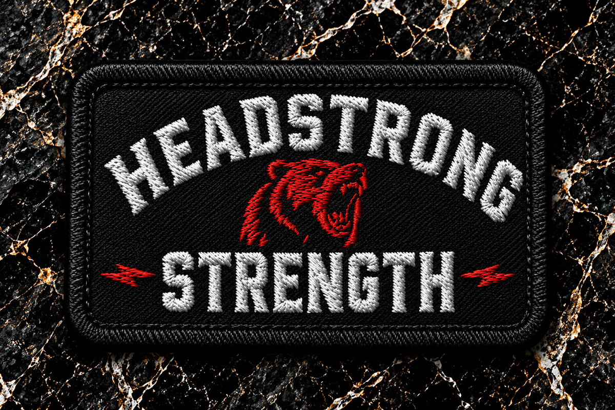 Strength Embroidered Tactical Patches