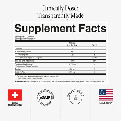 Arq8™ Creatine Monohydrate Gummies