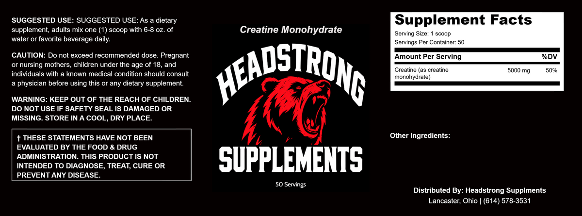 Creatine Monohydrate Powder